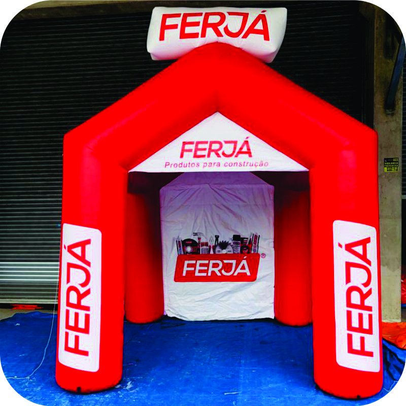 de Propaganda Completa, Gazebo Inflável Completa