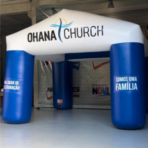 Tenda Inflável Promocional Completa