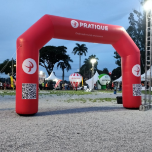Arco Inflável 6x4m Completo